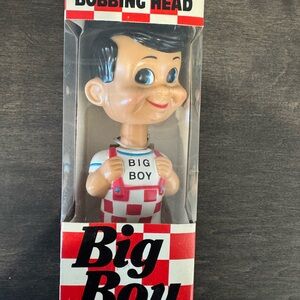 Frisch’s BIgBoy Bobbing Head Toy - Red & White
